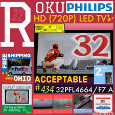 Philips 32" Clase HD (720P) Smart Roku LED TV / 32PFL4664/F7 A con control remoto segunda mano  Embacar hacia Argentina