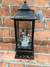 Christmas snowman lantern for sale  SPALDING