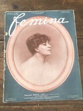 Revue femina 1912 d'occasion  Rennes