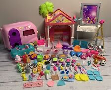 Lote de 120 accesorios Barbie cámper, auto y casa juego y 2 muñecas segunda mano  Embacar hacia Argentina