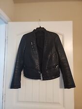 zara leather jacket women for sale  Leander