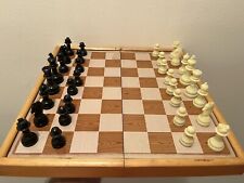 Juego de ajedrez de viaje magnético, con tablero de ajedrez portátil plegable segunda mano  Embacar hacia Argentina