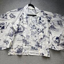 Kimono Top Adulto Médio/Grande Estampa Ilhas Havaianas Feito à Mão comprar usado  Enviando para Brazil