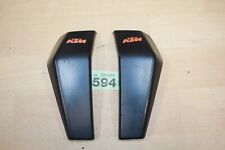 KTM 125 Duke Radiator End Cap Guards with lower Rubber Grommets  Oem 2011 - 2016, used for sale  Shipping to South Africa