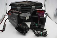 Filmadora analógica vintage RCA DSP3 CC422 VHS com bolsa carregador manual de baterias FUNCIONA, usado comprar usado  Enviando para Brazil