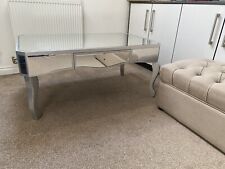 Mirrored coffee table for sale  TIPTON