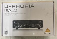 Usado, Interfaz de audio USB Behringer U-Phoria UMC22 segunda mano  Embacar hacia Argentina