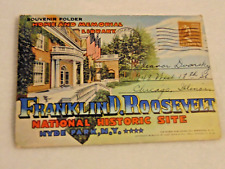 Carpeta de recuerdos para el hogar y el monumento de Franklin D. Roosevelt 18 imágenes 1947, postales segunda mano  Embacar hacia Mexico