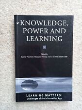 Knowledge power learning for sale  Shipping to Ireland
