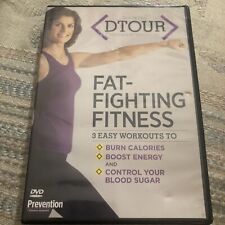 Diabetes Detour - Fat-Fighting Fitness (DVD, 2009) segunda mano  Embacar hacia Mexico