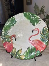 Frontgate flamingo platter for sale  Mishawaka