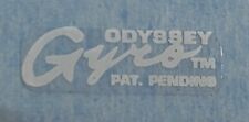 PEGATINA/CALCOMANÍA Gyro Old School BMX Freestyle Odyssey 1a Generación Blanco segunda mano  Embacar hacia Argentina