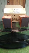 Onkyo SK-185- Alto-falantes raros de estante - Burl Walnut - Frete grátis inferior 48 comprar usado  Enviando para Brazil