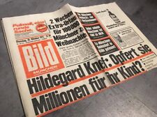 Bildzeitung 1975 ktober gebraucht kaufen  Lingen