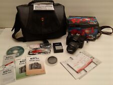 Canon Camera Rebel T1i EOS 500D EF-S 18-55 IS Kit for sale  Shipping to South Africa