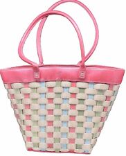 Longaberger TO GO Woven Basket Purse Tote Handbag 2008 Easter Mothers Day, used for sale  Shipping to South Africa