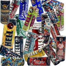 Used, Hell Energy Drink Cans Limited Edition Boxing Football  Summer Cool Coffee etc for sale  Shipping to South Africa