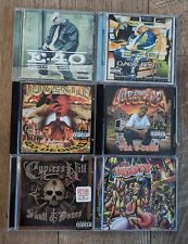 Lote de 6 CDs de Rap Hip Hop Old School Anos 90 Anos 2000 E-40, Juvenil, Cypress Hill comprar usado  Enviando para Brazil