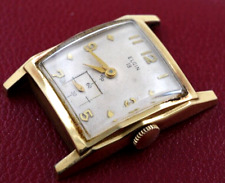1950’s Elgin relógio de pulso masculino Deco retângulo funciona sem reserva, usado comprar usado  Enviando para Brazil
