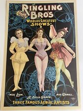 Ringling Bros Barnum And Bailey Vintage Circus Poster for sale  Shipping to South Africa