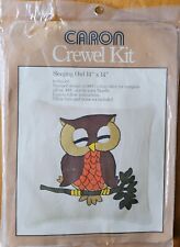 Sleeping owl pillow for sale  Rockford