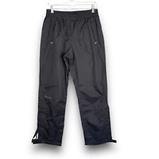 Marmot Pants Mens Medium Black Rain Nylon Precip Lightweight Zips At Ankle for sale  Shipping to South Africa