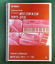 Usado, Manual de instruções Yamaha PSR-E313 YPT-310: 90 páginas e capas protetoras! comprar usado  Enviando para Brazil