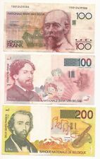 Belgique lot de 6  billets, usado segunda mano  Embacar hacia Argentina
