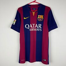 Camiseta deportiva de fútbol del Barcelona 2014-2015 talla S segunda mano  Embacar hacia Argentina