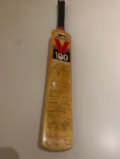 Signed mini cricket for sale  STANMORE