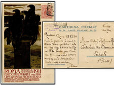 Rome official card of 1911  Rome Exposition to Enzeli  Caspian sea. for sale  Shipping to South Africa