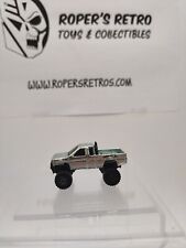 Camión diecast vintage Mattel Hot Wheels Micro Racers cromado 4x4 segunda mano  Embacar hacia Argentina
