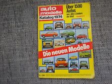 Auto katalog 1974 gebraucht kaufen  Oberhausen