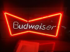 Budweiser neon light for sale  GLASGOW