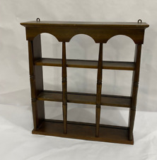 wooden display tall shelf for sale  Lakeland