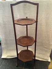 wooden folding cake stand for sale  SHEFFORD