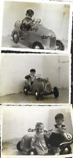 Kids in HOT ROD Pedal Carro de Corrida #6~fofo* Old KIDS TOYS Foto LOTE (3) comprar usado  Enviando para Brazil