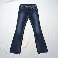 Usado, Jeans bootcut feminino prata lavagem escura tamanho 28x33 medidas 28x32 comprar usado  Enviando para Brazil