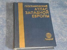 Atlas Geográfico da Europa Ocidental, Atlas de Bolso, Livro URSS comprar usado  Enviando para Brazil