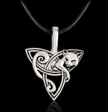 Celtic cat necklace for sale  LONDONDERRY
