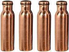 Garrafa de água de cobre puro linda junta de 1000 ml menos conjunto de 4 peças comprar usado  Enviando para Brazil