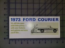 1973 Ford Courier Pickup Truck Folheto Pasta Original comprar usado  Enviando para Brazil