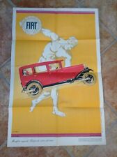 Fiat poster pubblicitario usato  Italia