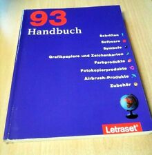 Letraset katalog 1993 gebraucht kaufen  Metzingen