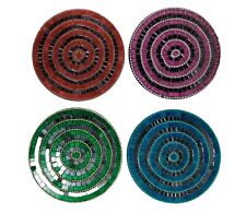 Coasters set colorful for sale  Fort Gibson