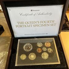 2015 The Queen's Fourth Portrait Specimen Set 9 Coin Collection Inlc One Oz .999 for sale  Shipping to South Africa