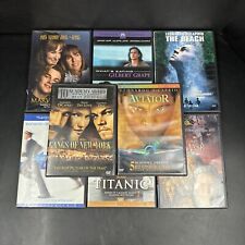 Lote de 8 Leonardo DiCaprio DVD Filmes Praia Gilbert Uva Titanic Máscara de Ferro Marv comprar usado  Enviando para Brazil