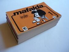 Mafalda Quino Libro Parcial 1 más libros 2-12 lote impreso México 1991 segunda mano  Embacar hacia Argentina