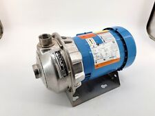 Used, New Goulds 1ST1D5E4C NPE Centrifugal Pump 1x1 1/4-6 W/ .75HP 3450RPM Motor for sale  Shipping to South Africa