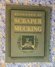 Manual de mucking raspador, Sullivan Machinery Company, 1931 publicación no 176 segunda mano  Embacar hacia Mexico